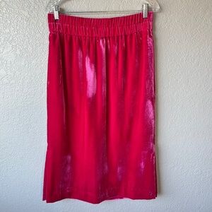 NWT - J. Crew Pull-on Skirt in Bright Pink